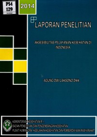 Aksebilitas pelayanan kesehatan di Indonesia