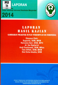 Image of Gambaan praktek sunat perempuan di Indonesia (hasil kajian)