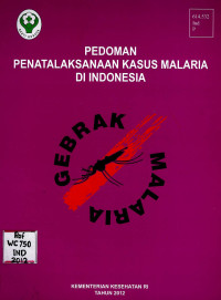 Image of Pedoman penetalaksanaan kasus malaria di Indonesia