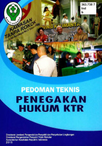 Image of Pedoman Teknis Penegakan Hukum KTR