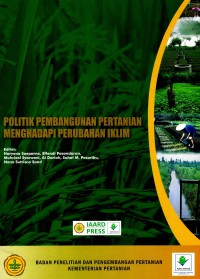 Politik pembangunan pertanian menghadapi perubahan iklim