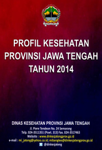 Image of Profil kesehatan provinsi Jawa Tengah tahun 2014