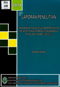 Image of Progress of intellectual property rights related to health products in Indonesia in the last 5 years (2009-2010)