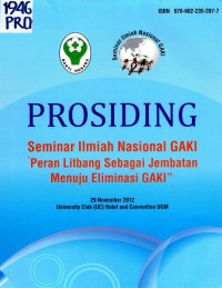 Prosiding seminar ilmiah nasional GAKI 