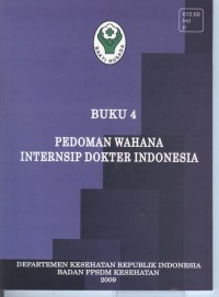 Image of Pedoman Wahana internsip dokter Indonesia (buku 4)