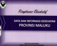 Data dan Informasi kesehatan provinsi Maluku: ringkasan eksekutif