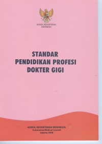 Image of Standar Pendidikan Profesi Dokter Gigi