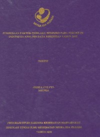 Perbedaan Faktor Perilaku Berisiko pada Stroke di Indonesia Analisis Data Riskesdas Tahun 2018