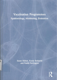Image of Vaccination Programmes : Epidemiology, Monitoring, Evaluation
